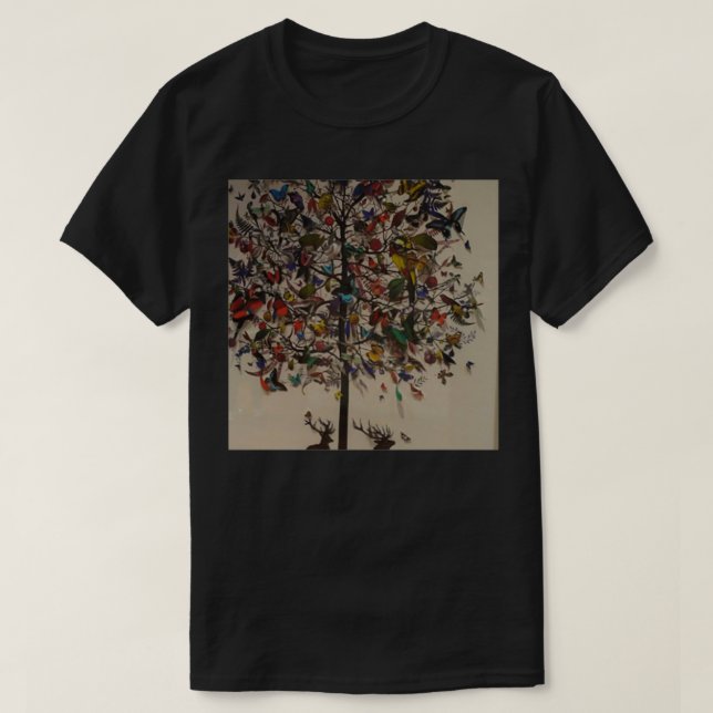 Kreativ träd t shirt (Design framsida)