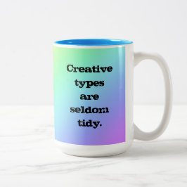 Kreativ Types Rainbow Mugg