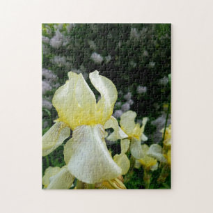 Kreativ vild blomsterpromenad fotopussel