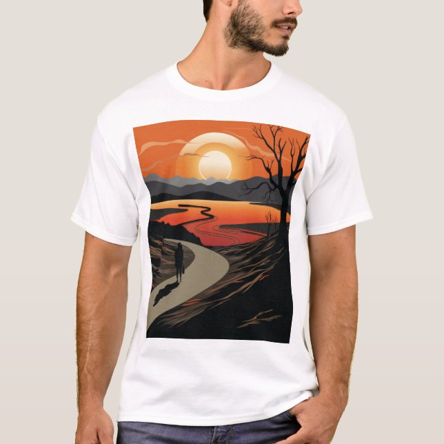 Kreativ Vision 2D Vector PowerPoint-bild T-Shirt (Framsida)