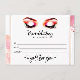 Kreativ Watercolor Eyebrows Microblading Gift