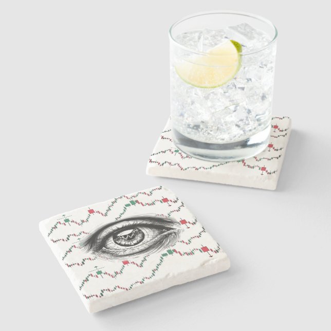 Kreativa handlarens drinkbrickor stenunderlägg (Sidan)