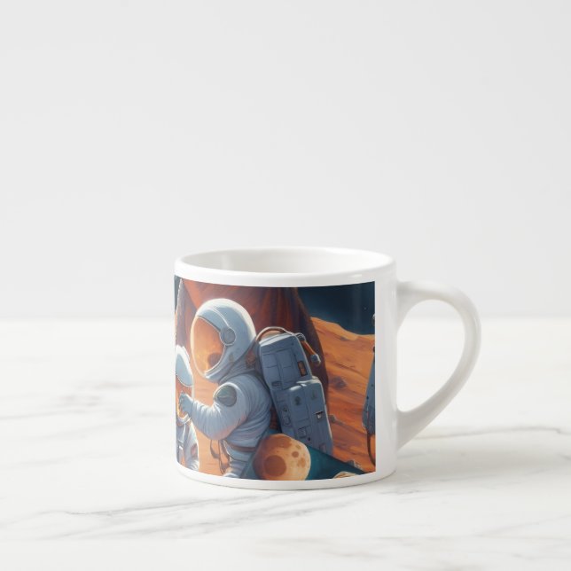 Kreativa presentpapper espressomugg (Höger)