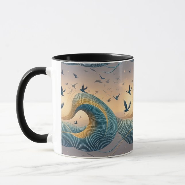 Kreativa presentpapper mugg (Vänster)
