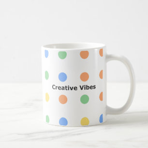 Kreativa stämningar motivation kaffemugg