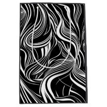 Kreativa svart-vita sömlösa abstraktioner