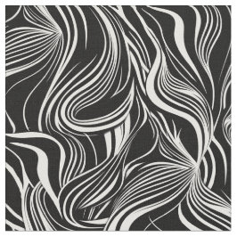 Kreativa svart-vita sömlösa abstraktioner tyg