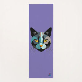 Kreative Katzenkopf Illustration