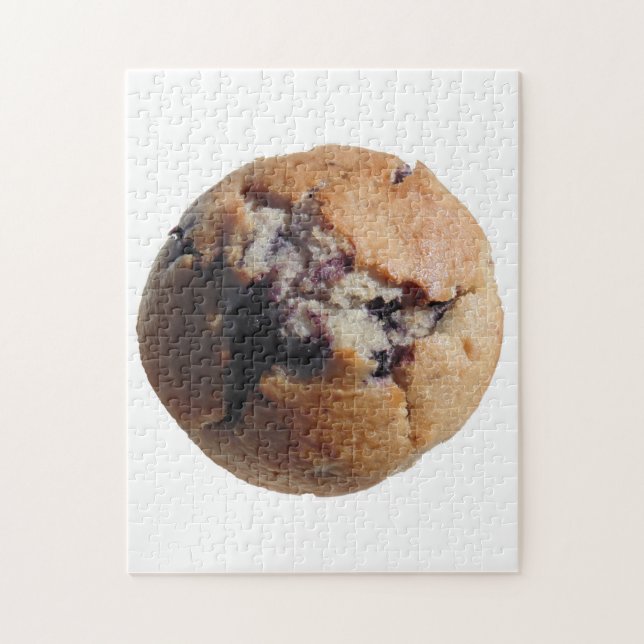 Kreativet Blueberry Muffine Food Snack Pussel (Vertikal)