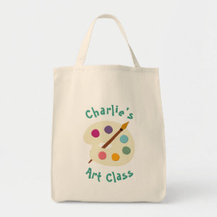 kreativet Custom NAME Art-klassskolartist Tygkasse
