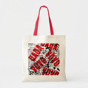 KREATIVET DADA ART POSTER TEXT TYGKASSE