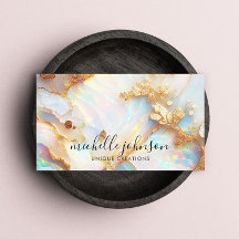 Kreativet Faux Holography Iridescent Opal Crystal