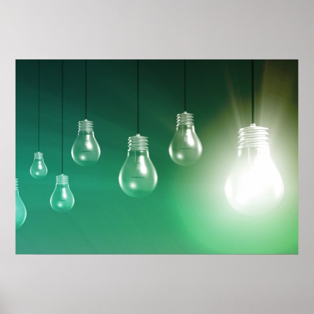 Kreativet Innovation och globalisering som konst Poster (Framsidan)