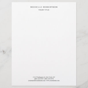 Kreativet Minimalistisk modern Professionell Brevhuvud