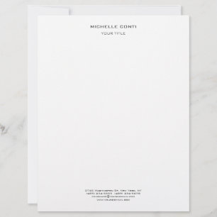 Kreativet Minimalistisk modern Professionell Brevhuvud