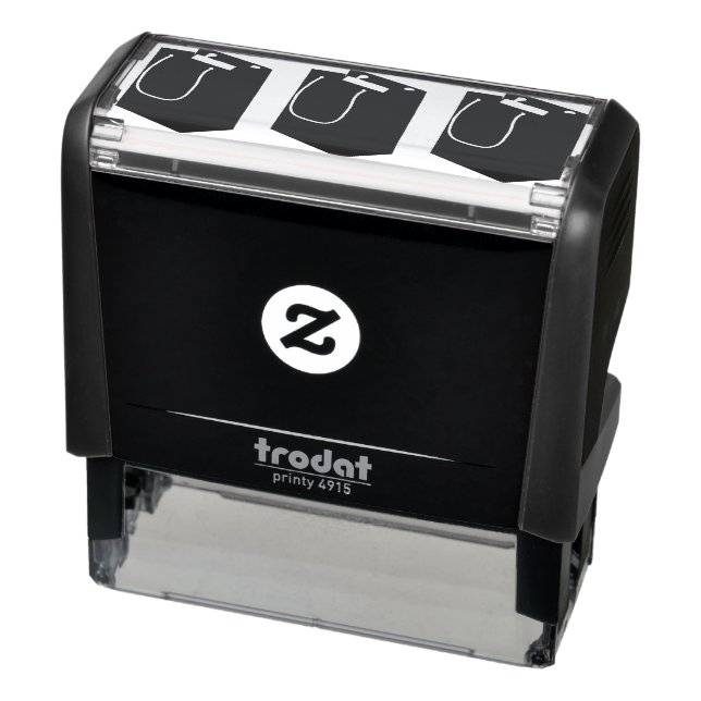 Kreativet Presentformat för flagga Självfärgande Stämpel (Produkt)