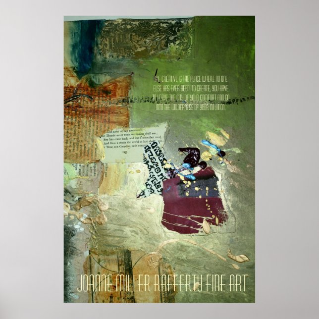 Kreativet Ställe Poster (Framsidan)