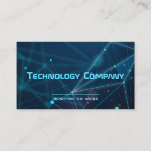 Kreativet Technology Digital Starting Modern Elega Visitkort