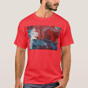 Kreativets Abstrakt Art Decor T-shirt