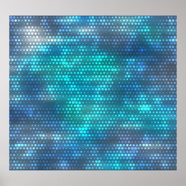 Kreativets abstrakt blå bakgrundsdesign. poster (Framsidan)