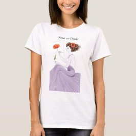 Kreativets Blommar: Låt hennes fantasi blomma T Shirt