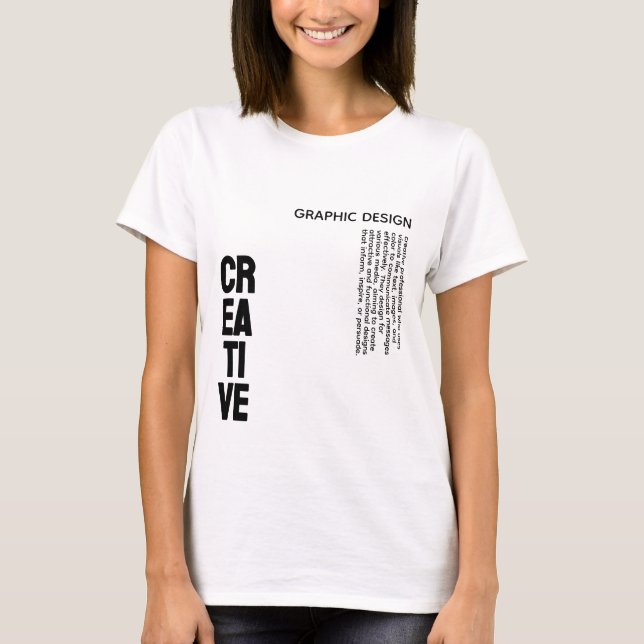 Kreativets designdefinition T-Shirt (Framsida)