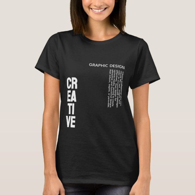 Kreativets designdefinition T-Shirt (Framsida)