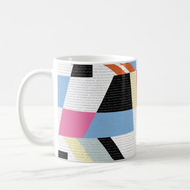 Kreativets geometriska egenskaper: Mönster Kaffemugg (Vänster)