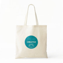 Kreativets inspiration Tote Bag: "Du är Kreativ"