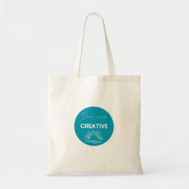 Kreativets inspiration Tote Bag: "Du är Kreativ" Tygkasse