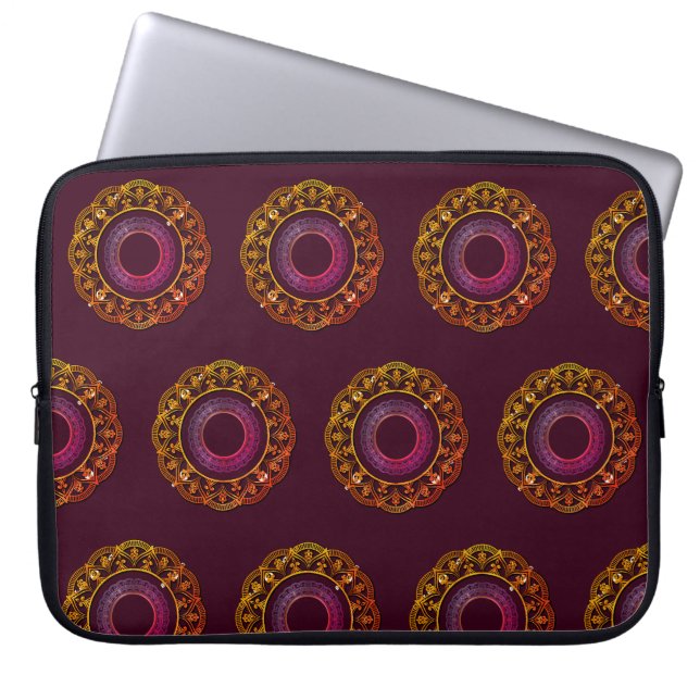 kreativets konstdesign Electronics Bag Laptop Fodral (Framsidan)