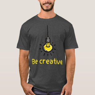 kreativets lampa kan vara kreativets coola t shirt