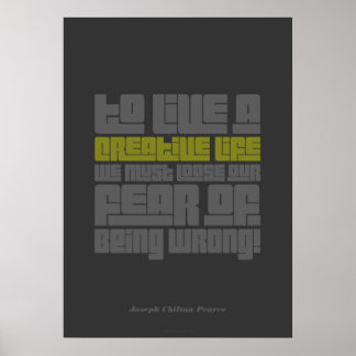 Kreativets livslängd Poster