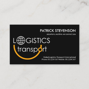 Kreativets logistiktransportsignal Ny start Visitkort