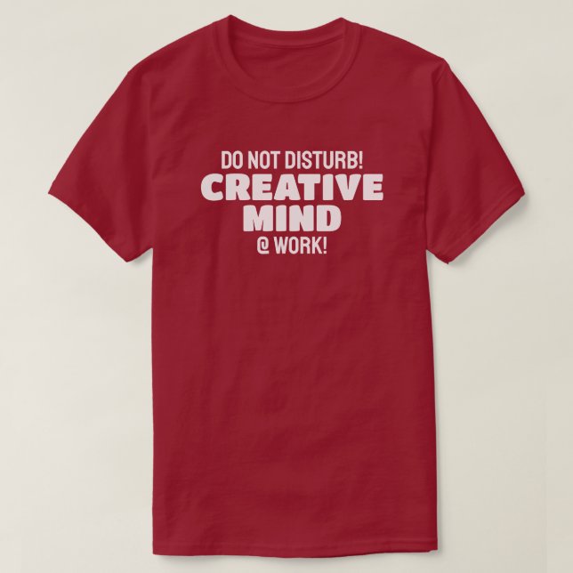 Kreativets mind t shirt (Design framsida)
