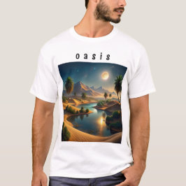 Kreativets t-skjortdesign för oasisvy t shirt