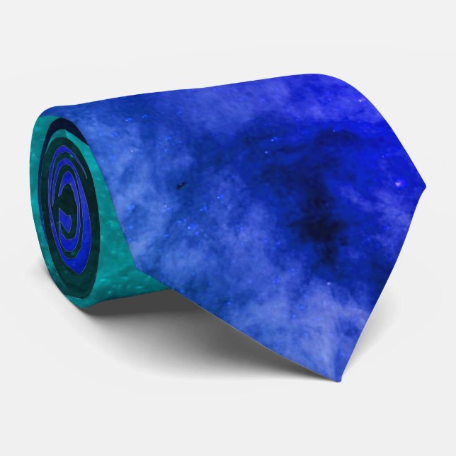 Kreativets ursprungliga Snyggt Blue Abstrakt Art M Slips (Rullad)