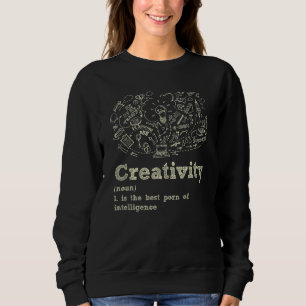 Kreativitet är det bästa Kreativet för intelligens T Shirt