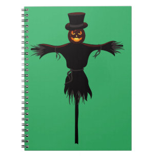 Kreativitet: Halloween Spiral-foto Anteckningsbok