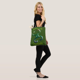 Kreativitet Heart Chakra Symbol Tote Bag Tygkasse