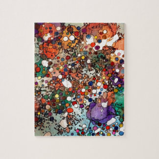 Kreativitet på ett cell- jämnar pussel