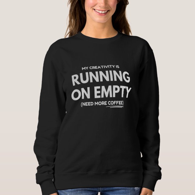Kreativitet på tomhet t shirt (Framsida)