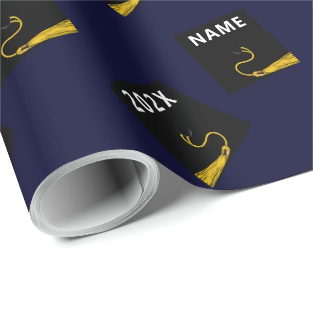 Kreativt examenspresent presentpapper (Rullad Hörn)