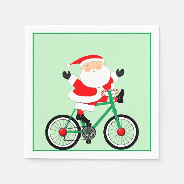 Kreativt julfirande pappersservett (Framsidan)