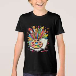 Kreativt kreativt konstklass t-shirt