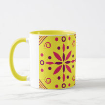 Kreativt modernt designad mugg