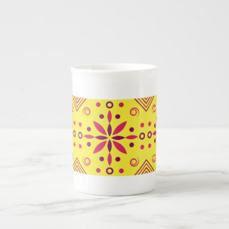 Kreativt modernt designad mugg benporslin mugg