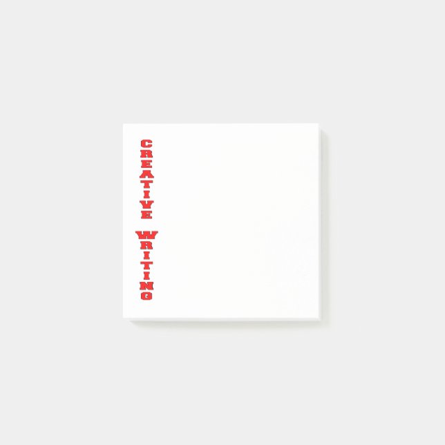 Kreativt Skrivande Post-it Block (Framsida)