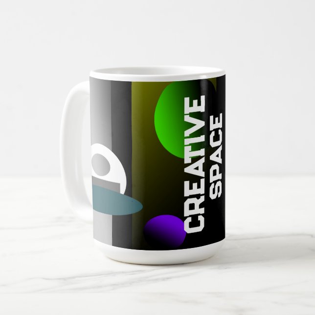 Kreativt utrymme av J.H. Thornton Kaffemugg (Framsida vänster)