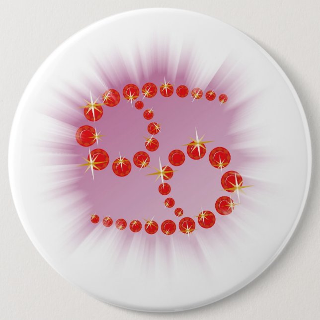 Krebs 22. Juni bis 22. Juli Buttons Knapp (Framsida)